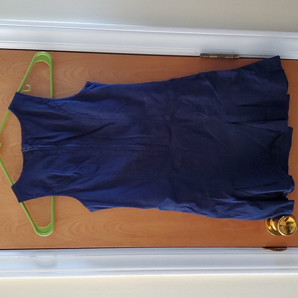 Children's Place 6x/7 Navy School Uniform Dress - Picture 2 of 3